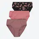 Bild 1 von Damen-Rioslip mit hohem Baumwollanteil, 3er-Pack