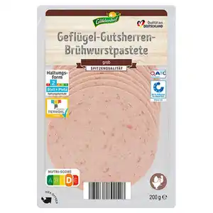GÜLDENHOF Geflügel-Aufschnitt 200 g, Gutsherrenpute
