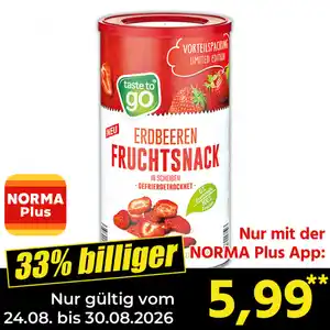 Taste to go Gefriergetrocknete Früchte