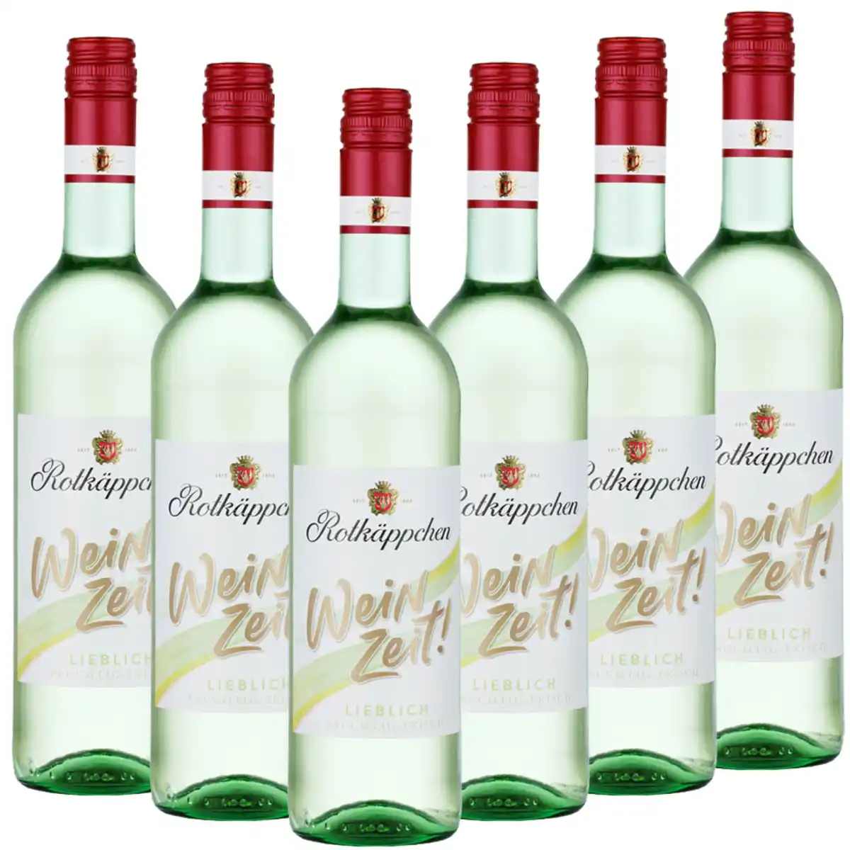 Bild 1 von Rotkäppchen Weißwein Weinzeit lieblich - 6er Karton