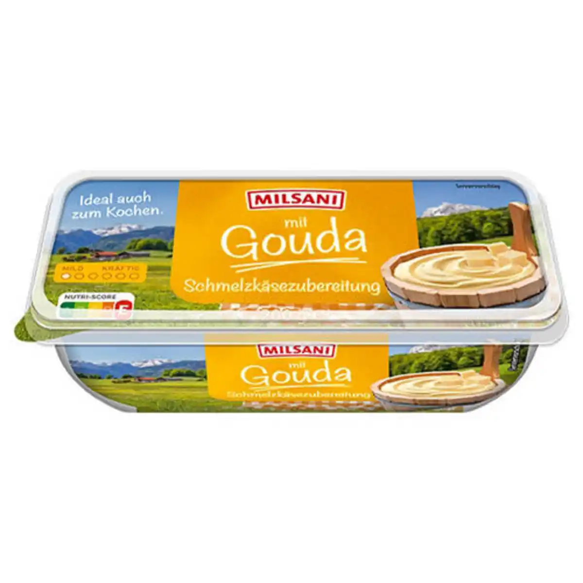 Bild 1 von MILSANI Schmelzkäsezubereitung 200 g, Gouda