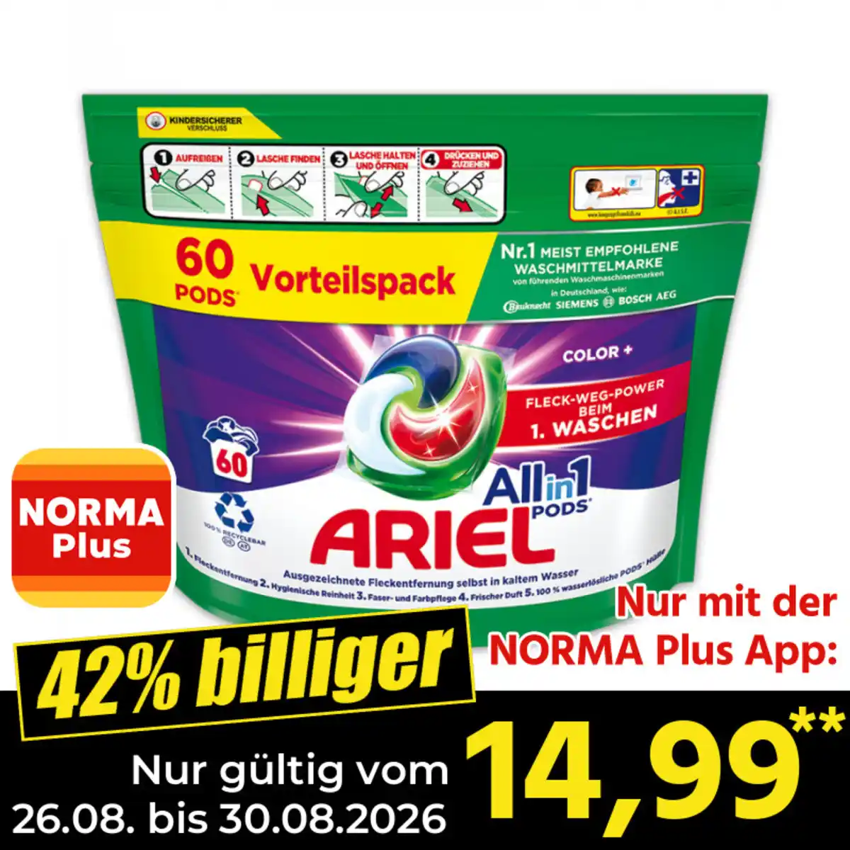 Bild 1 von Ariel All-in-1 Pods