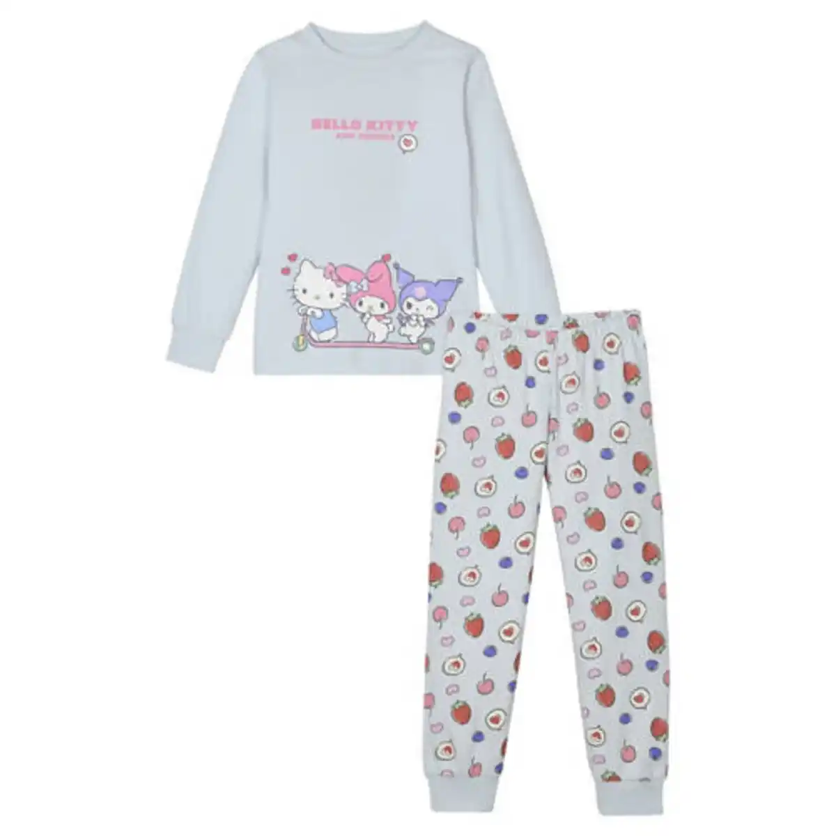Bild 1 von LICENSED Kinder Schlafanzug, Hello Kitty, Blau, 98/104