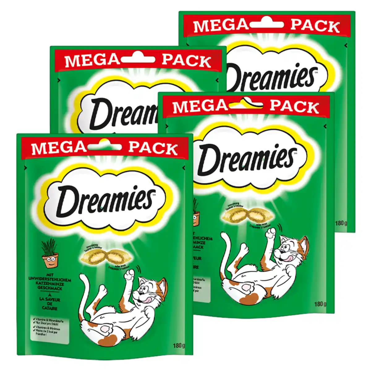Bild 1 von Portionsbeutel Mega Pack mit Katzenminze Geschmack 180g