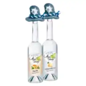Alpenschnaps Marille oder Williamsbirne