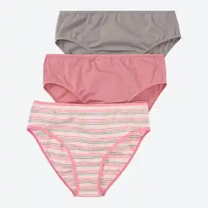 Damen-Rioslip mit hohem Baumwollanteil, 3er-Pack
