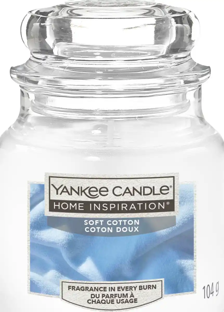 Bild 1 von Yankee Candle Kleines Duftglas Soft Cotton, 104 g