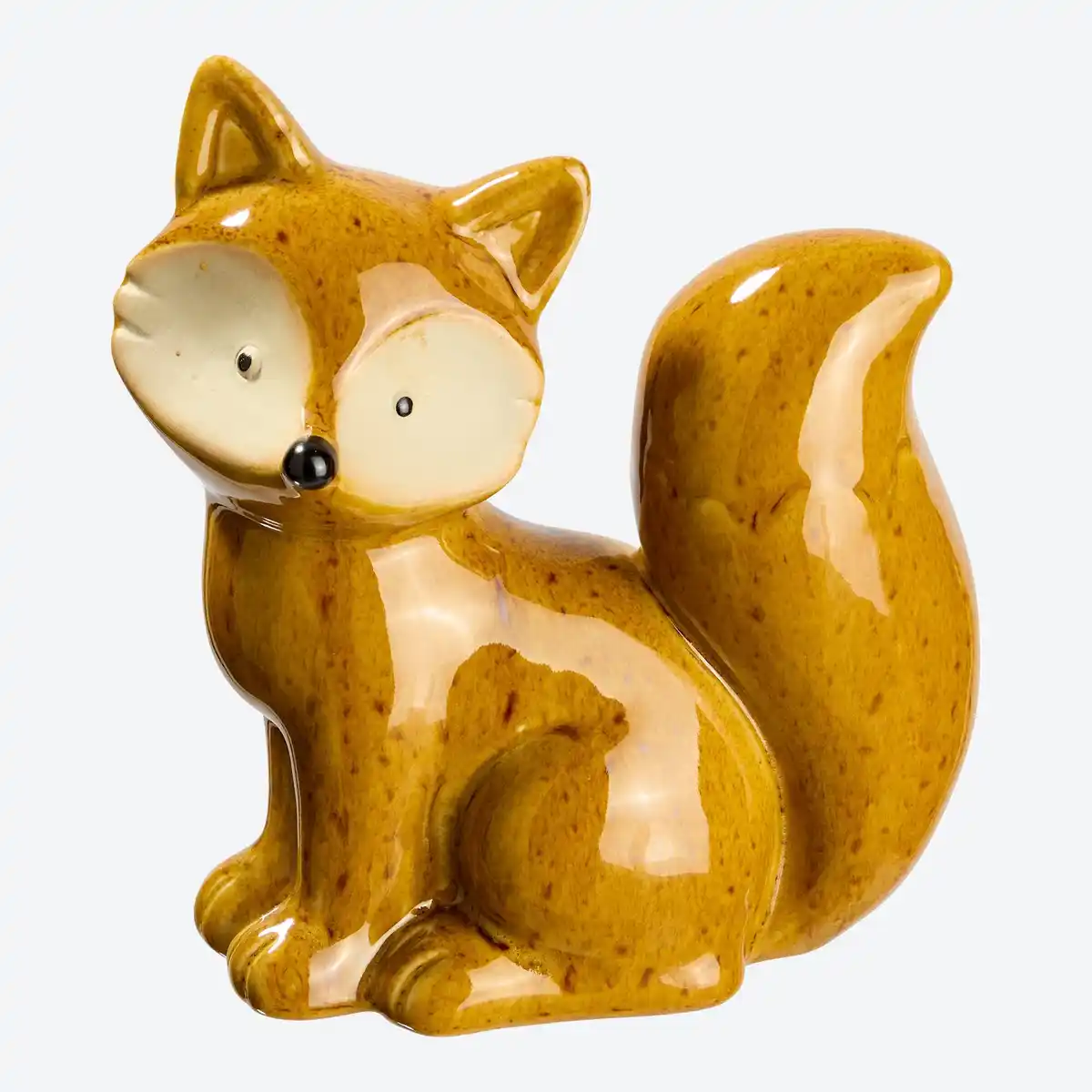 Bild 1 von Deko-Fuchs aus Steingut, ca. 17x15,5x8,5 cm