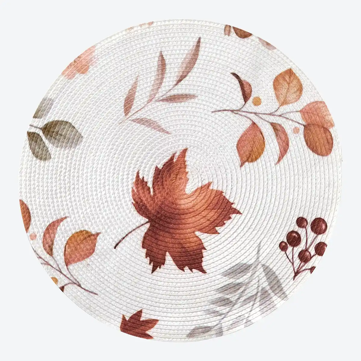 Bild 1 von Platzset mit herbstlichem Druck, Ø ca. 38 cm