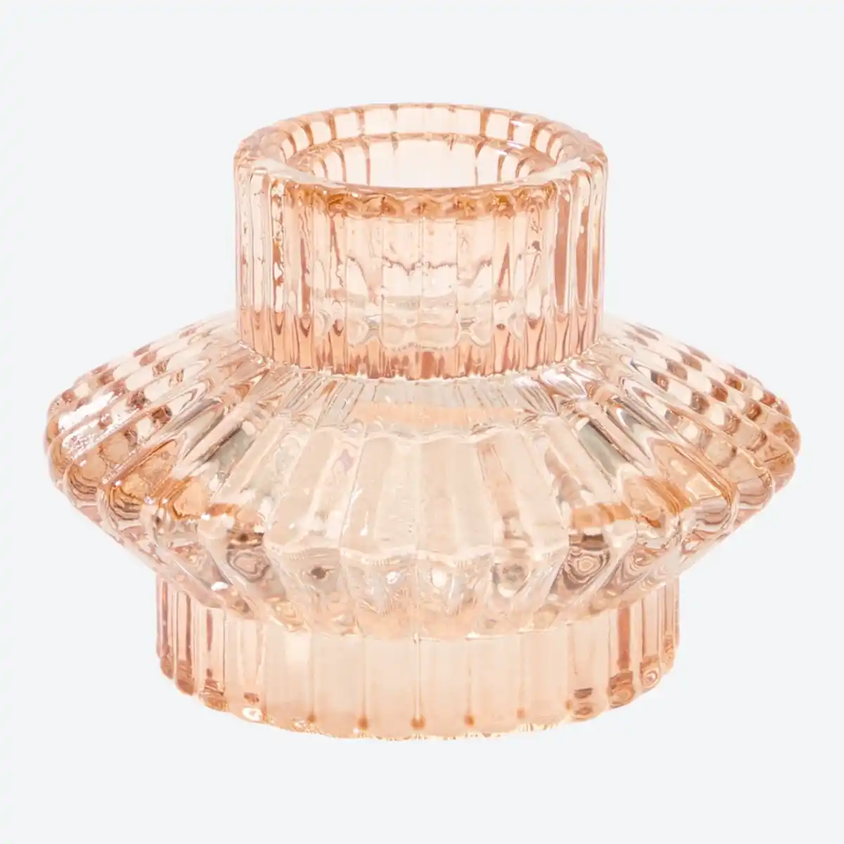 Bild 2 von Kerzenhalter aus Glas, ca. 7,8x5,4 cm