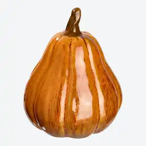 Deko-Kürbis aus Steingut