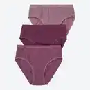 Bild 1 von Damen-Rioslip mit Glanzkante, 3er-Pack