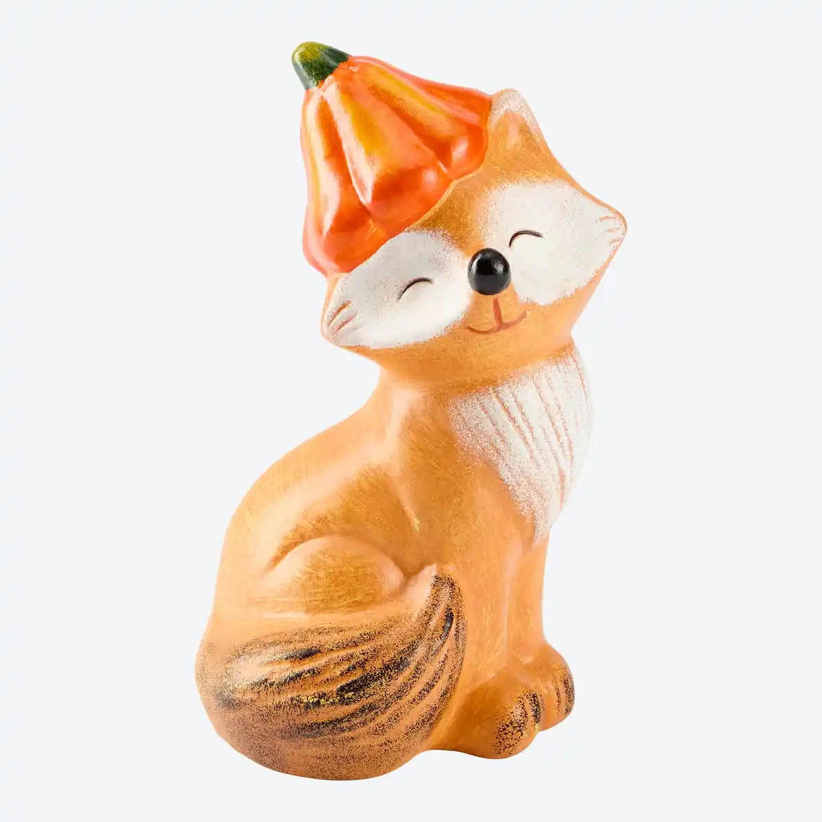 Bild 1 von Fuchs-Figur mit Kürbis, ca. 16x10x9 cm