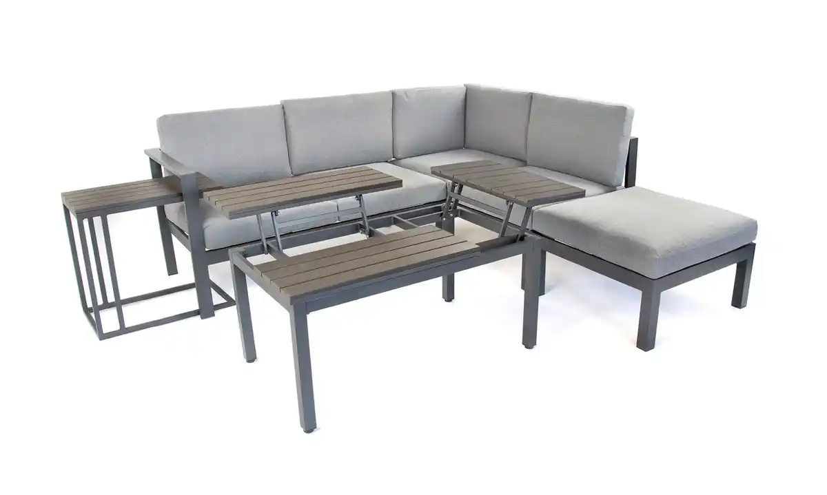 Bild 1 von bellavista® Home & Garden 15tlg. Eck-Lounge "Braga"