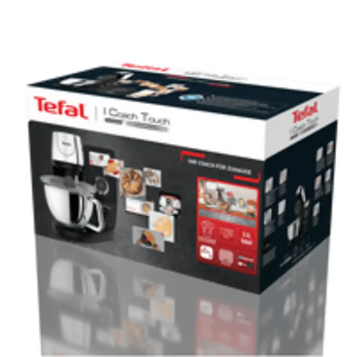 Bild 4 von Tefal I-Coach Touch Küchenmaschine QB9518 Schwarz