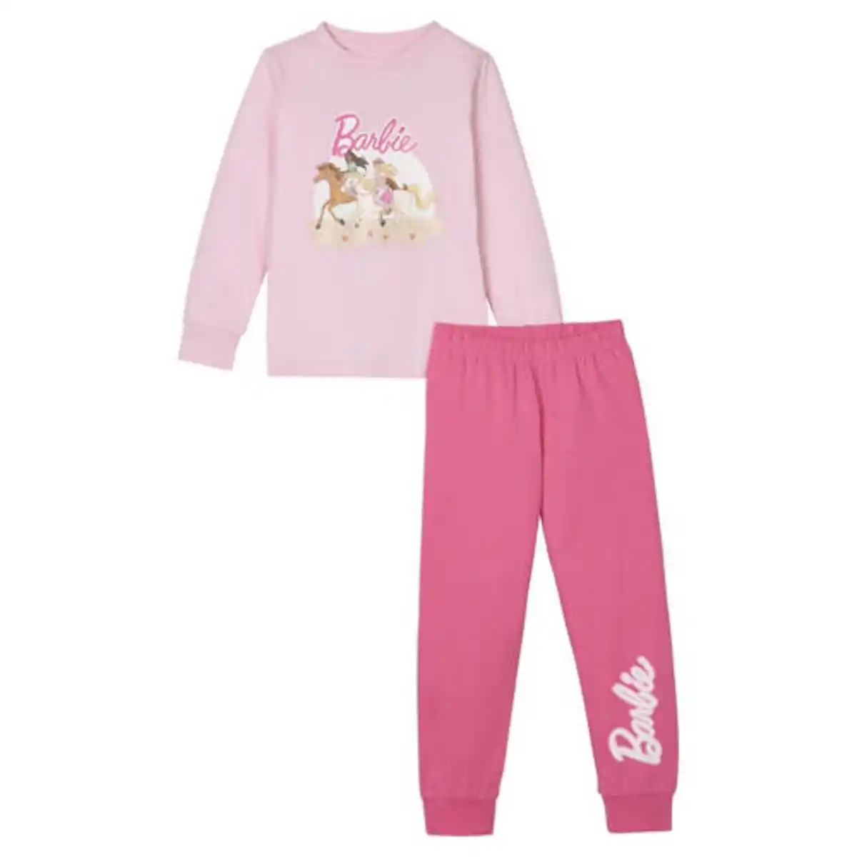 Bild 1 von LICENSED Kinder Schlafanzug, Barbie, Pink, 98/104