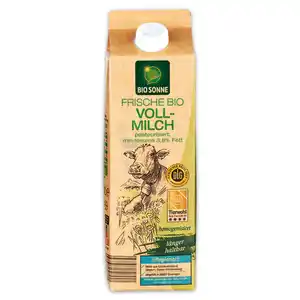 Bio Sonne Frische Bio Vollmilch