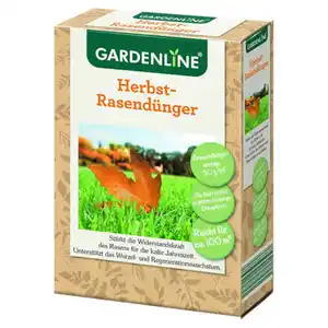GARDENLINE Herbst-Rasendünger 3 kg