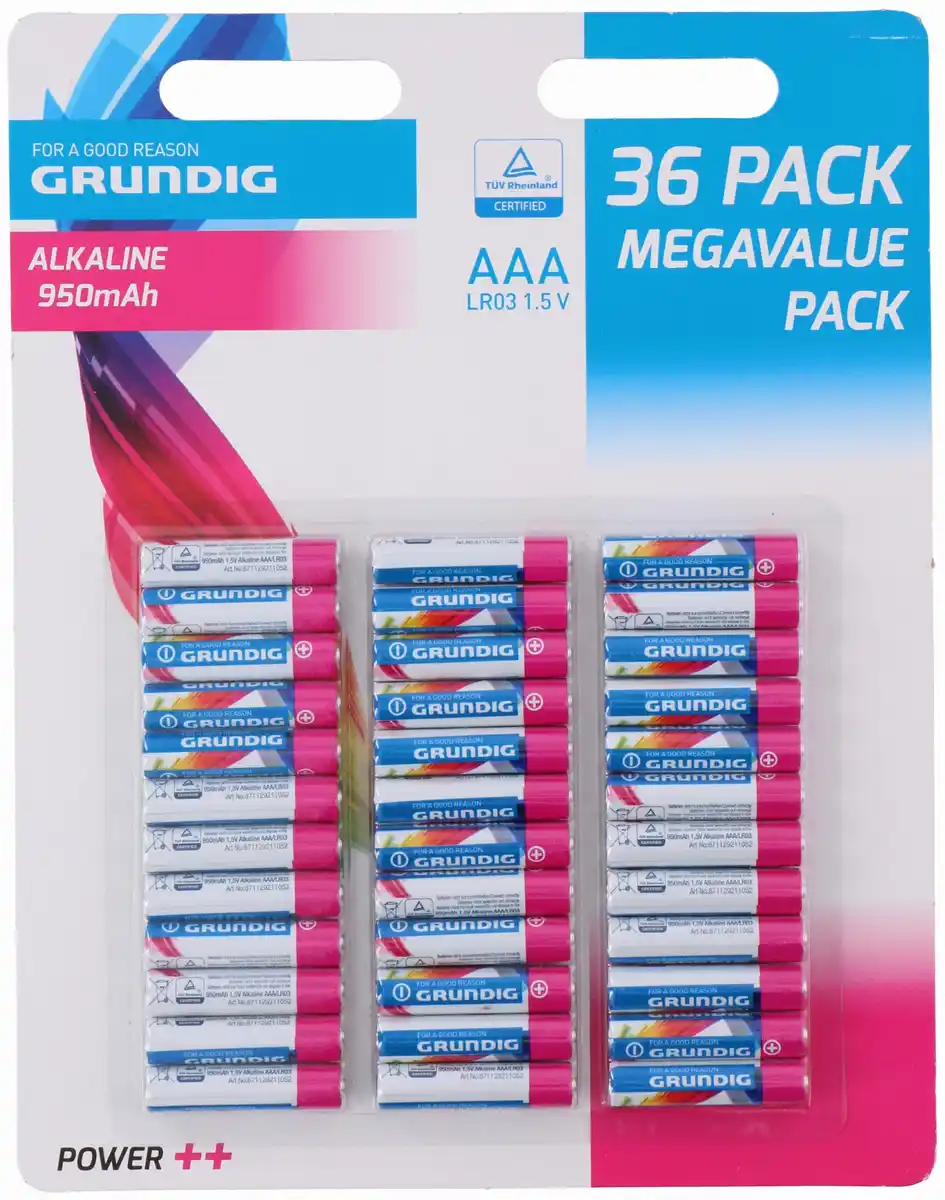 Bild 1 von GRUNDIG Batterien AAA