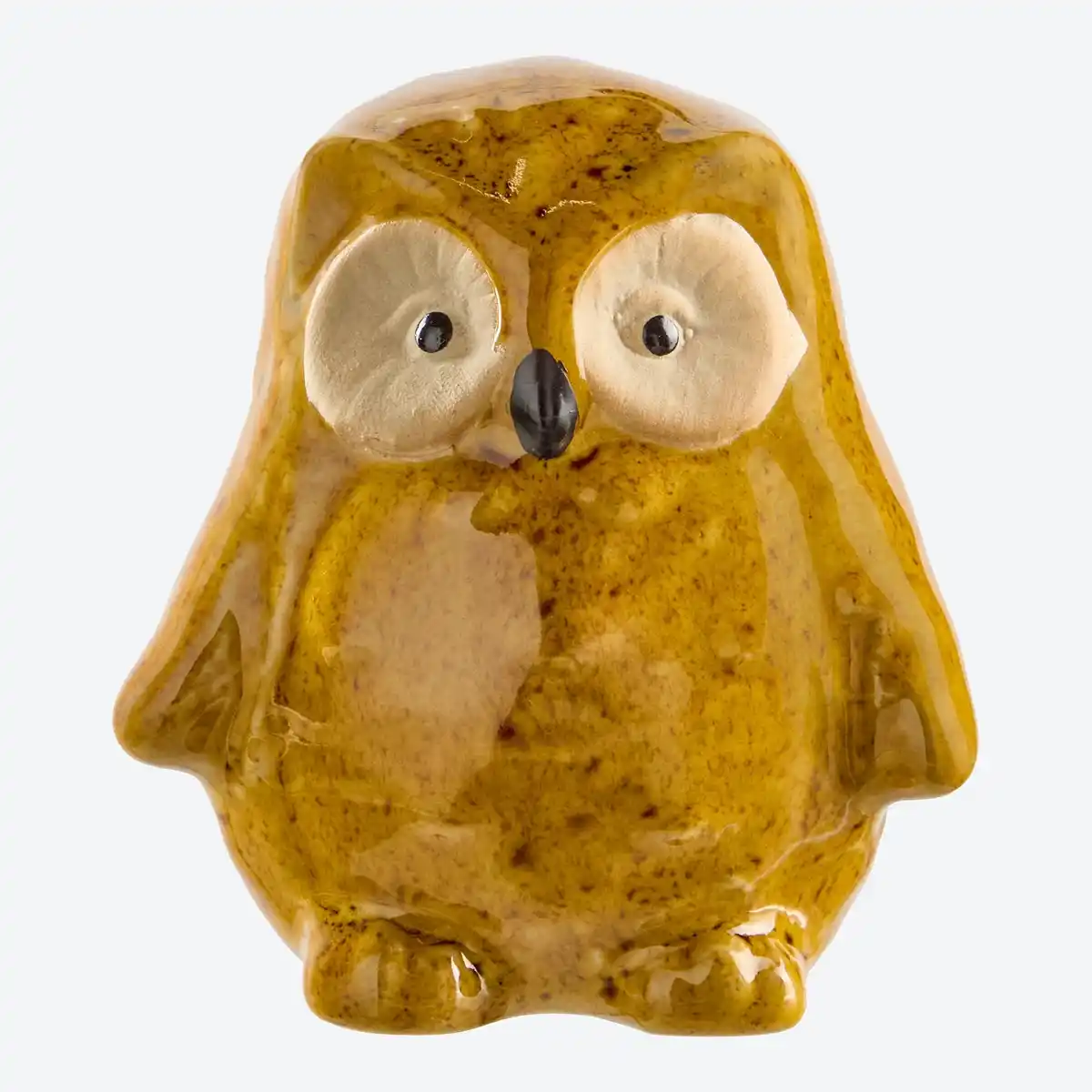 Bild 1 von Eulen-Figur aus Steingut, ca. 8x7x6 cm