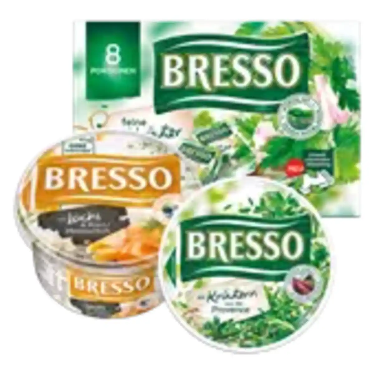 Bild 1 von Bresso Frischkäse versch. Sorten oder Portionen Feine Kräuter