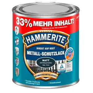 HAMMERITE Metallschutzlack, Anthrazit matt