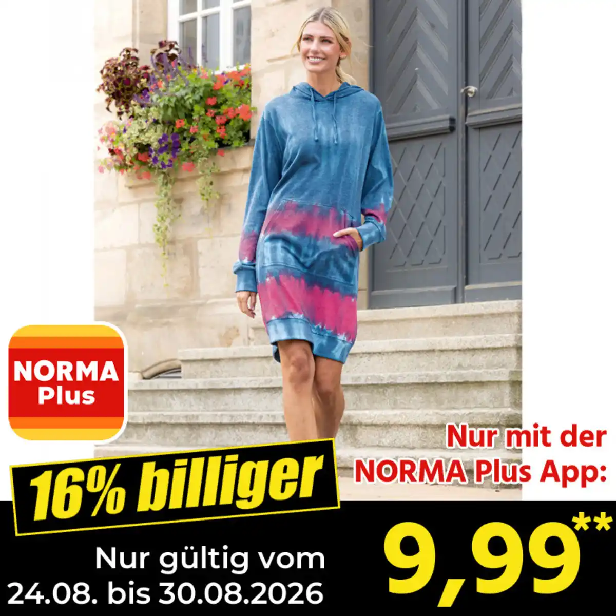 Bild 1 von Ellenor Sweat-Kapuzenkleid