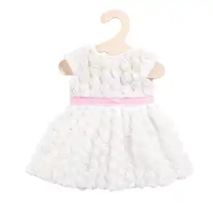 Puppenkleid - weiße Rosen - Größe 35 - 45 cm
