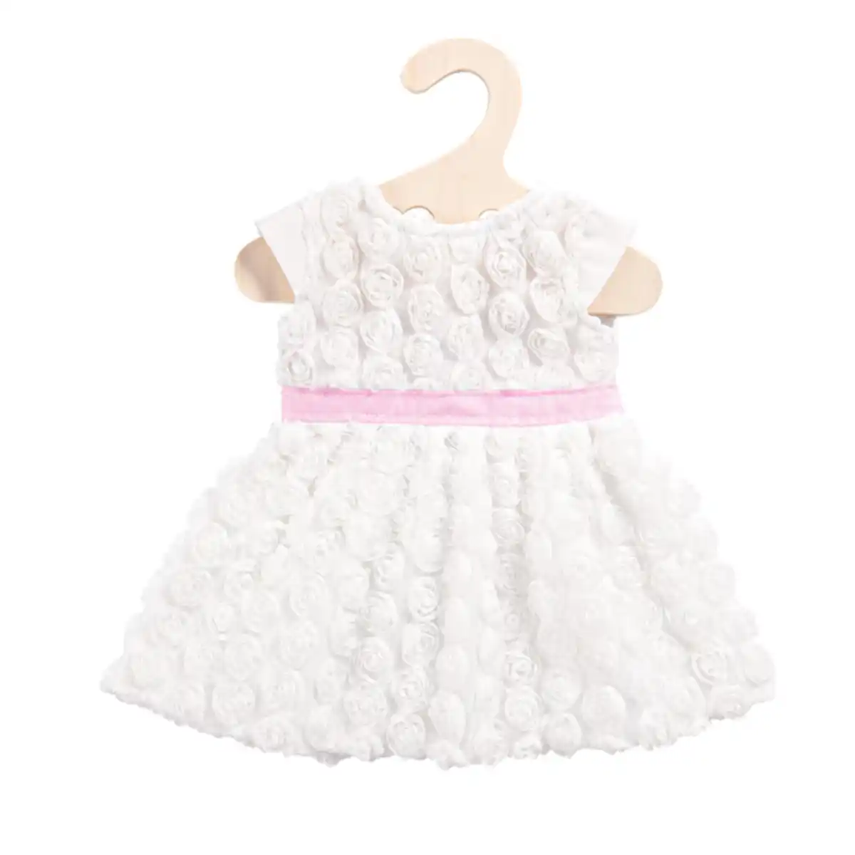 Bild 1 von Puppenkleid - weiße Rosen - Größe 35 - 45 cm