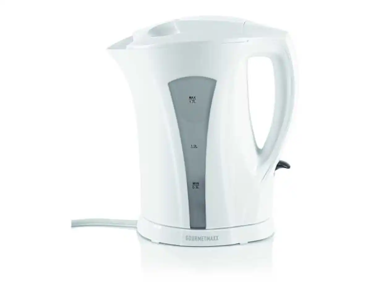 Bild 1 von Wasserkocher weiß GOURMETmaxx 1,7ltr. 2200W