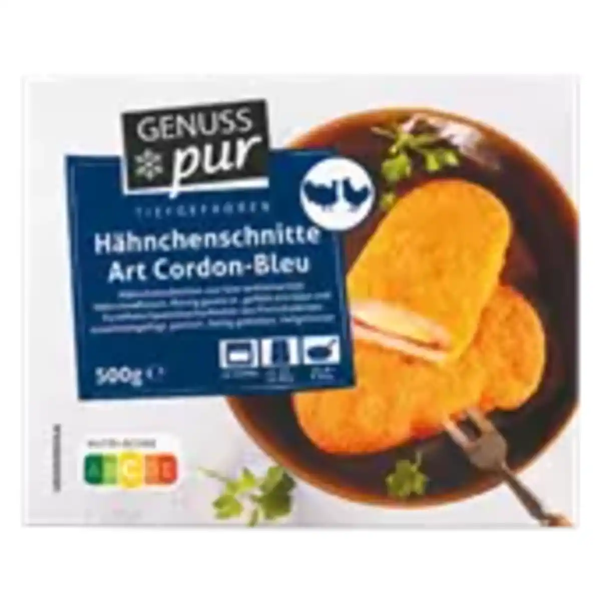 Bild 1 von GENUSS pur Hähnchenschnitte Cordon Bleu