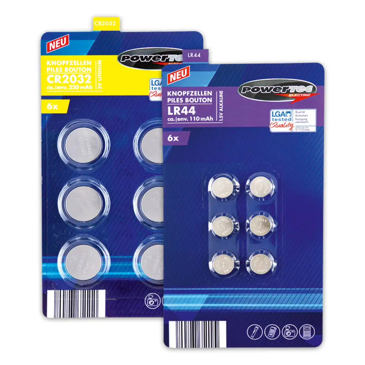 Bild 1 von Powertec Electric Knopfzellen