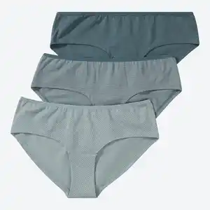 Damen-Panty mit hohem Baumwollanteil, 3er-Pack