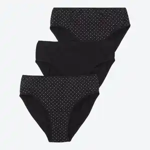 Damen-Rioslip mit hohem Baumwollanteil, 3er-Pack
