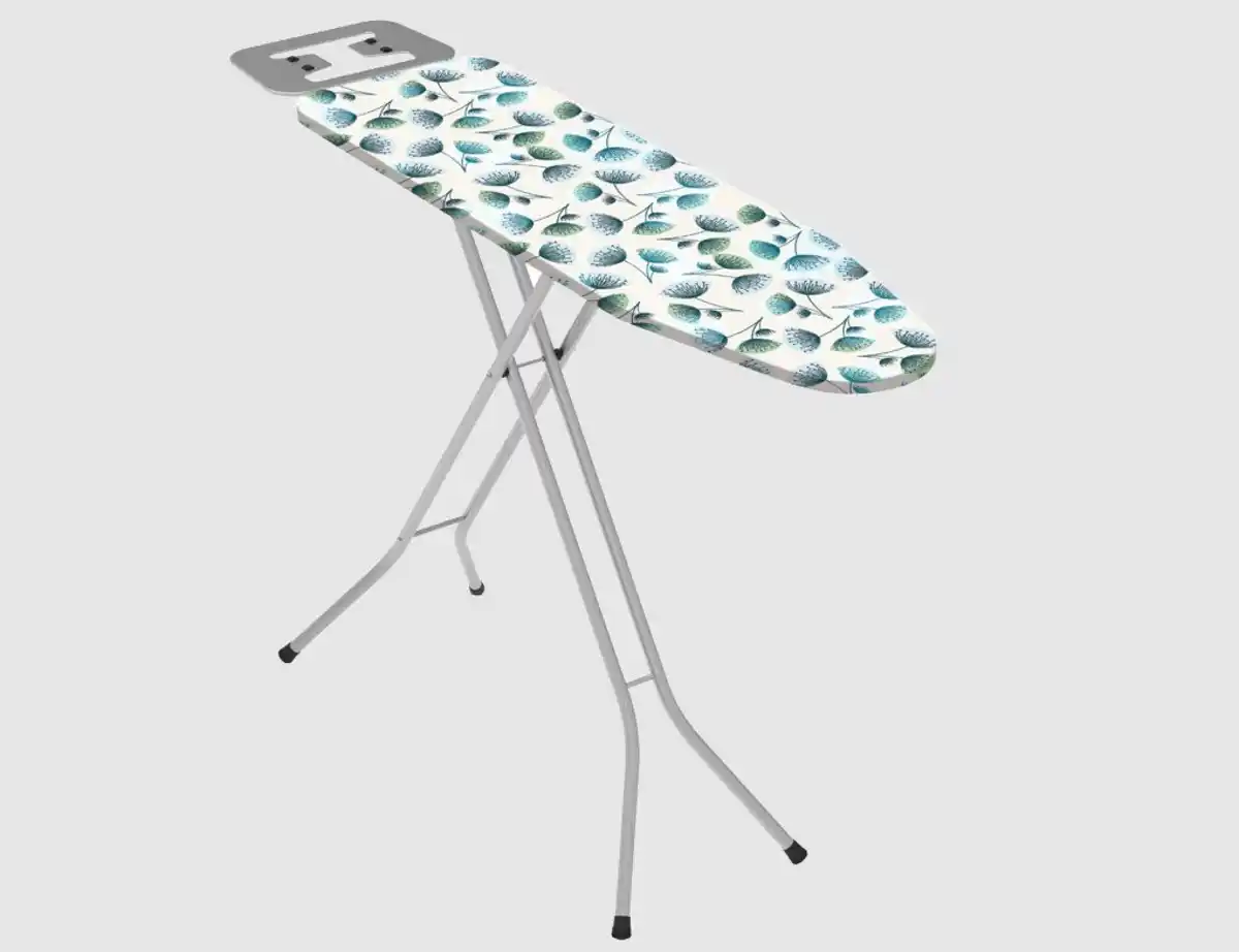 Bild 1 von Bügeltisch Blumen Grün, Blau