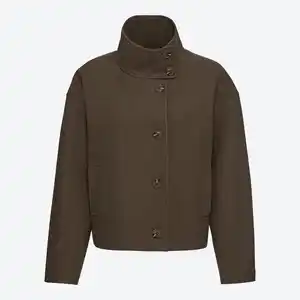 Damen-Jacke mit breitem Kragen