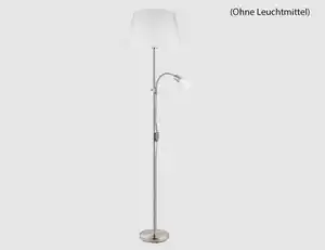 Stehleuchte mit Leselampe