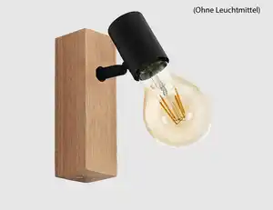 Wandspot Holz Eiche