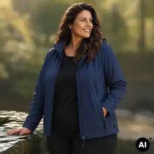 Damen-Jacke mit BIONIC-FINISH® ECO, große Größen