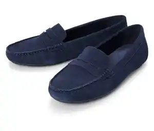 Veloursleder-Loafer
