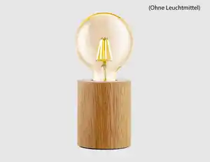 Tischleuchte Holz