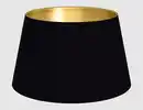 Bild 1 von Lampenschirm Schwarz, Gold