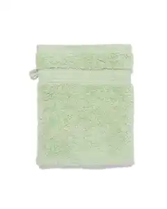 Waschhandschuh, 16 x 21 cm, schwere Qualität, Limettengrün