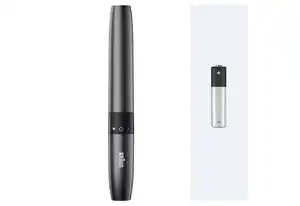 Braun Nasen- und Ohrhaartrimmer EN10, Doppelklingen, SkinGentle Technologie, AAA Batterie Enthalten, Grau