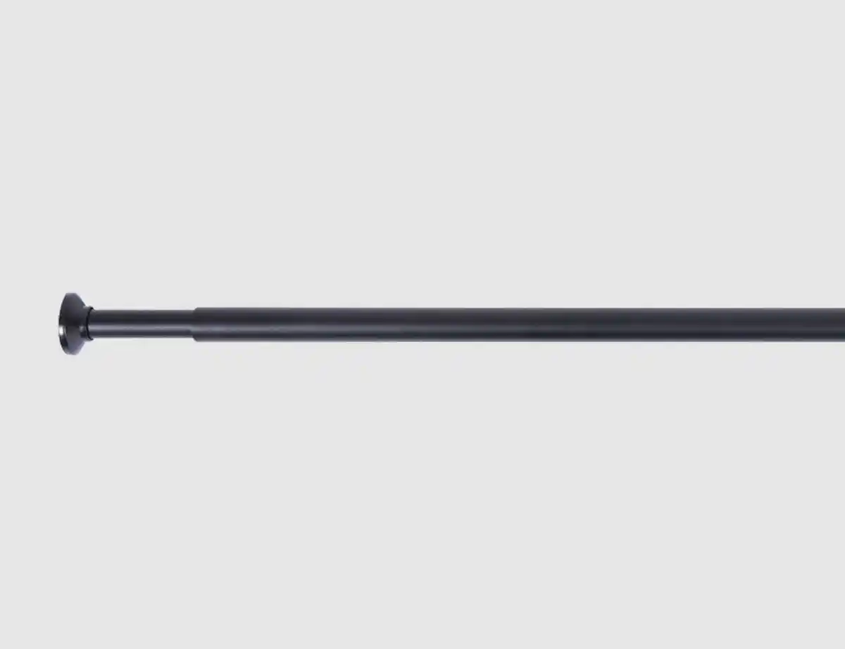 Bild 1 von Duschvorhangstange Schwarz 70-120cm