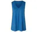 Bild 1 von Top mit Falten-Detail, blau