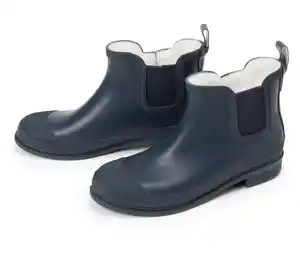 Kinder-Regen-Chelseaboots, gefüttert, dunkelblau