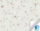Bild 1 von Vorgeleimte Vliestapete Blume Weiß