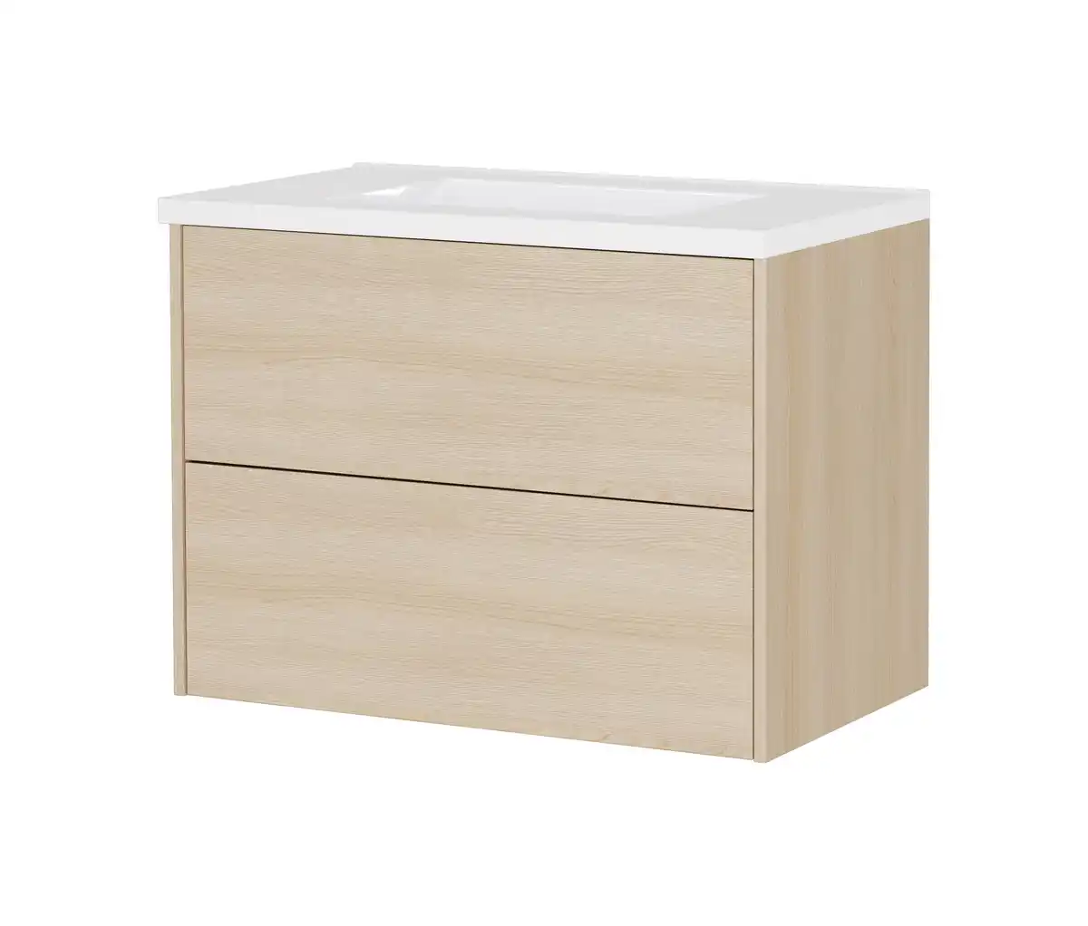 Bild 1 von Waschtisch »Bodera« inkl Becken, Eichenoptik, 81 cm