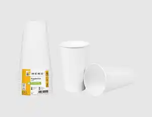 Getränkebecher Weiß 0,4l